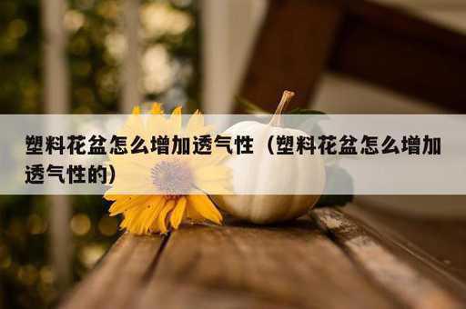 塑料花盆怎么增加透气性？塑料花盆怎么增加透气性的